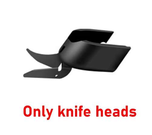Electric Fabric Scissors Heads & Carrying Case