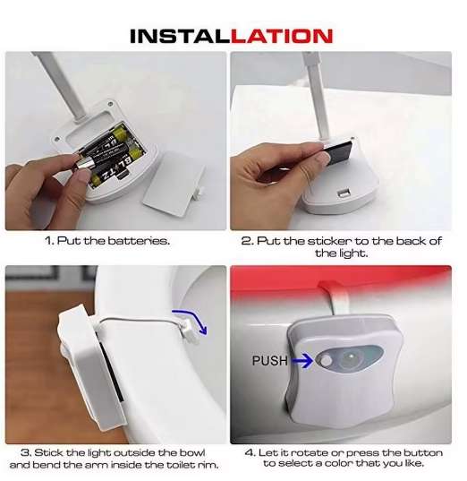 LED Toilet Nightlight