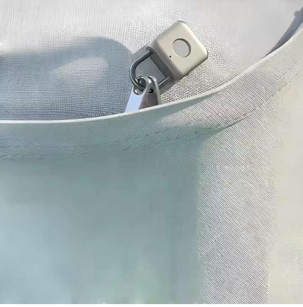 Standalone Fingerprint Rechargeable Padlock with LED Indicator