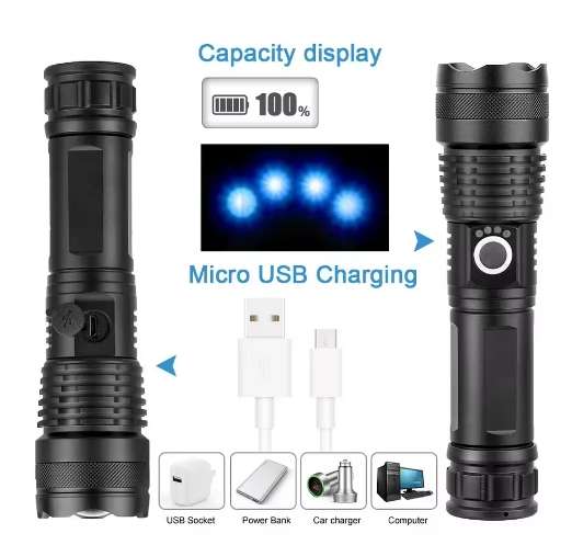 Rechargeable Super Flashlight