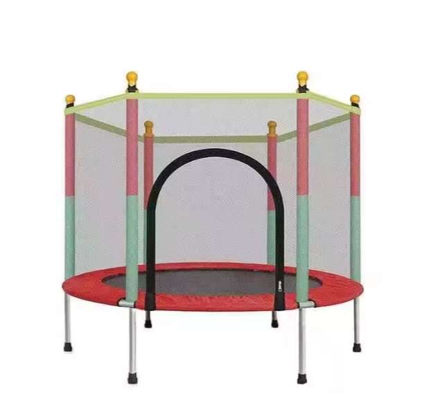 Home Children's Indoor Outdoor Trampoline with Safety Net