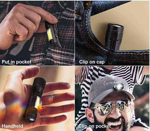usb rechargable Mini torch
