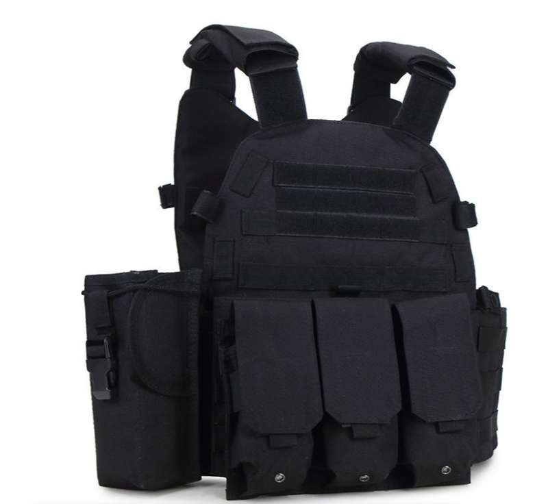 Bulletproof Vest - JY-78 + NIJ Level III PE (UHMWPE) Ballistic Plates