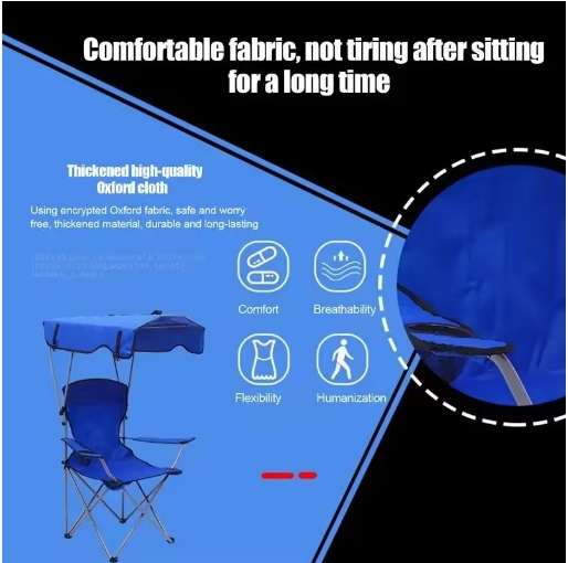 Outdoor Foldable Camping Canopy Chair