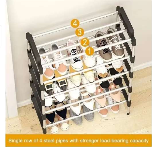 Senza 6 Tier Shoe Storage Organizer Rack