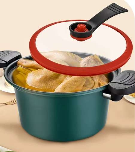 Multi-Functional Non-stick Stovetop Pressure Cooker Pot