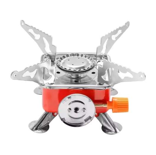 Camping Foldable Gas Stove with Mini Storage bag