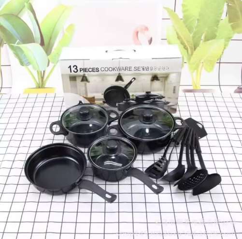 13-Piece Cookware Pots and Pans Set High Performance Non-Stick Cookware for Induction and Stovetops