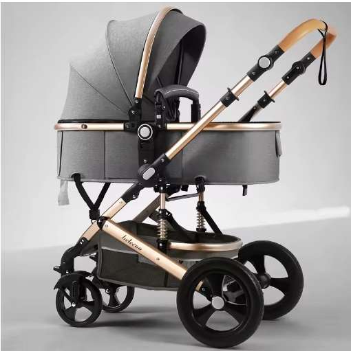 Baby Stroller 2 in 1 Foldable Pram