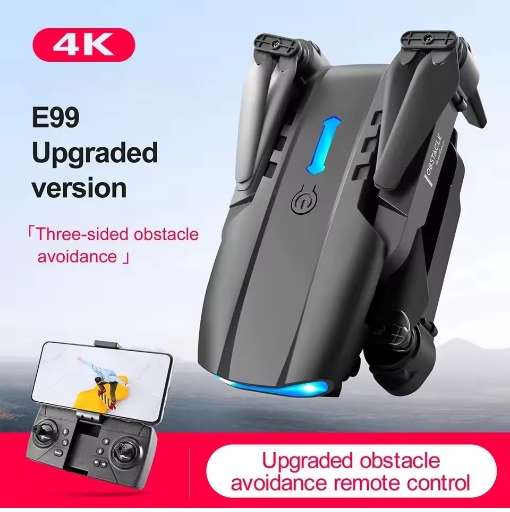 E99 - Foldable Dual Lens Drone With Precision Flight Control