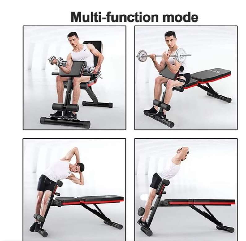 Multi-Functional Adjustable Weight Bench For Full Body Workout