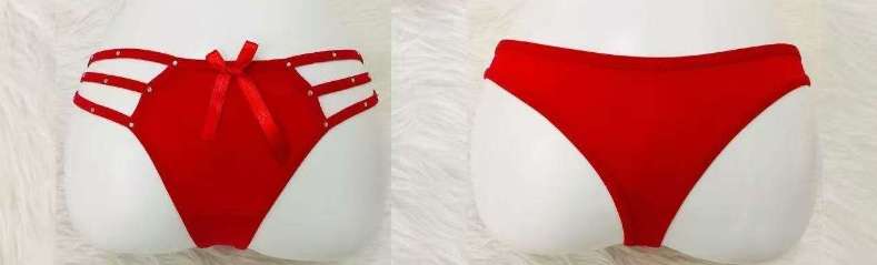 Women's Lace Thong Strappy Underwear G-String T-Back Panties Pack of 6