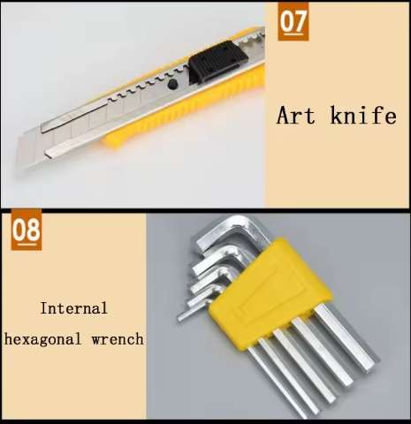 27 Piece Home Repair Mixed Tool Set