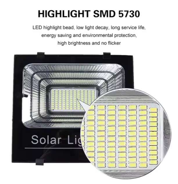 100W Solar Flood Light