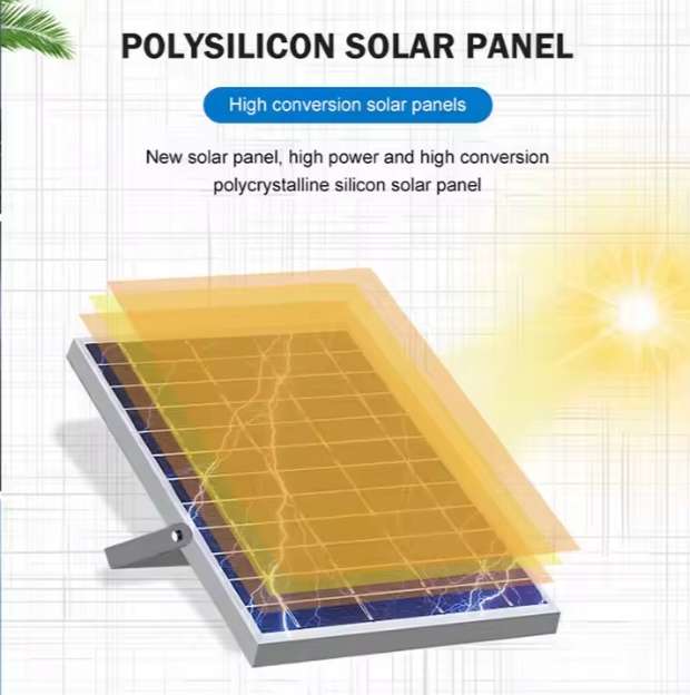 100W Solar Flood Light