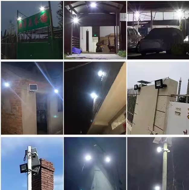 100W Solar Flood Light