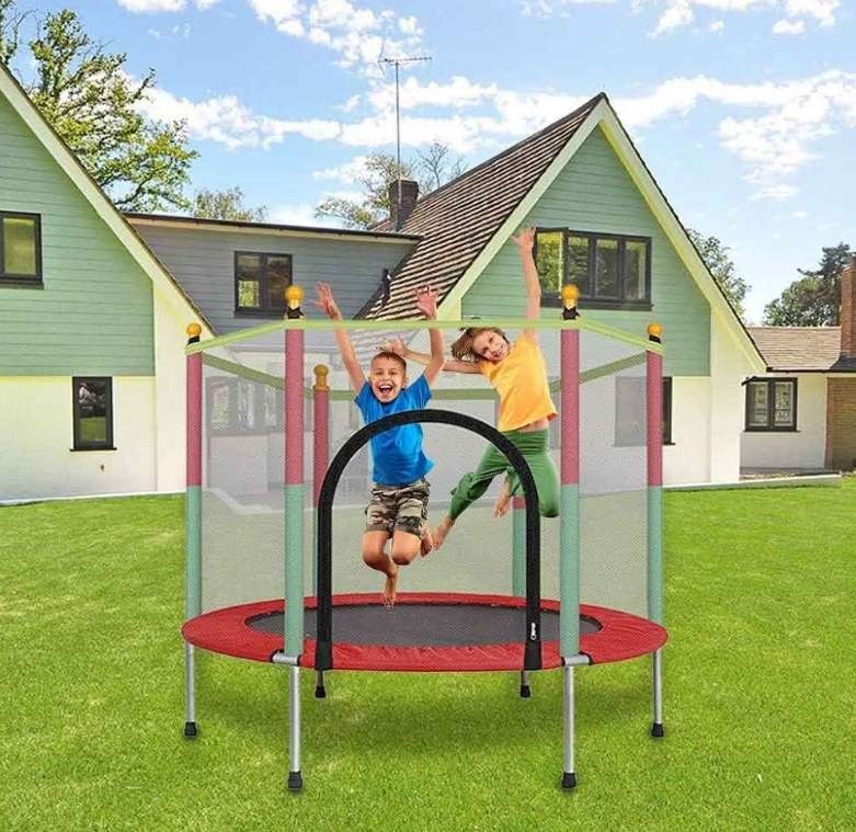 Kids Fitness Jumping Colorful Trampoline