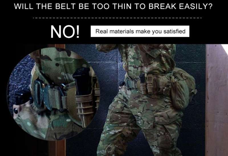 Tactical Belt Quick Release