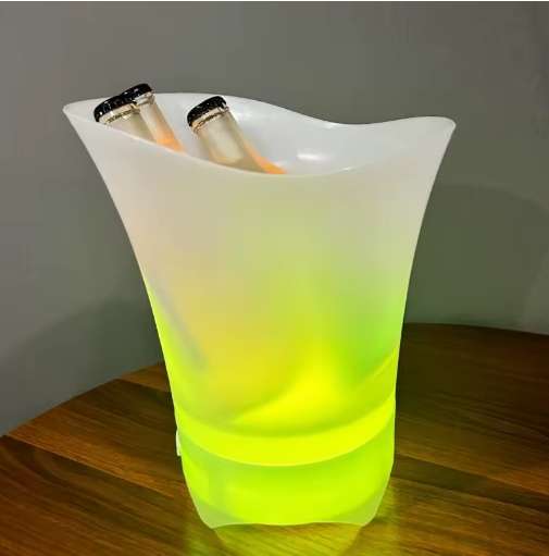 LED Ice Buckets  Large Capacity Wine Beer Ice Buckets With Bluetooth Speaker Drink Container