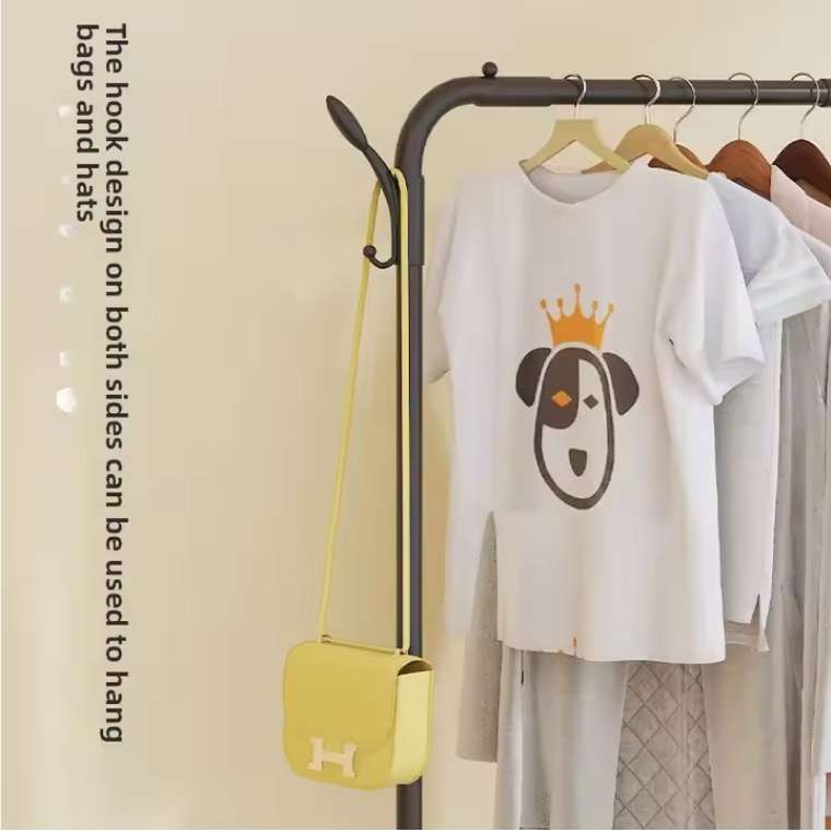 Multifunctional Movable Double Rod Rack