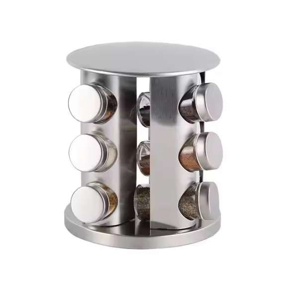 12 Piece Revolving Spice Rack Set