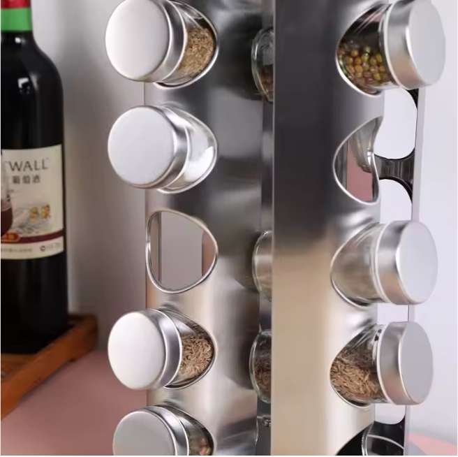 12 Piece Revolving Spice Rack Set