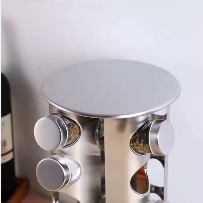 12 Piece Revolving Spice Rack Set