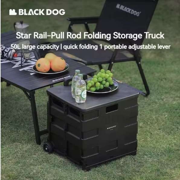 Multifunctional Folding Portable Storage Cart with Wheels