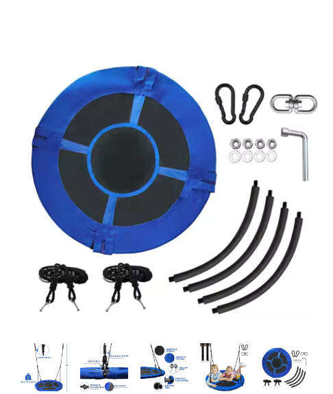 Outdoor Round Tree Swing (Saucer)