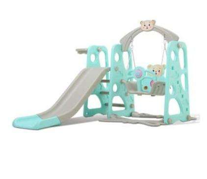 Kids 3-in-1 Swing and Slide Set