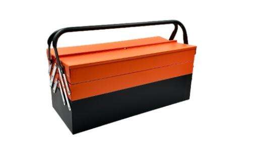 1/2 and 1/4. 85 Piece Tool Set With Metal Box