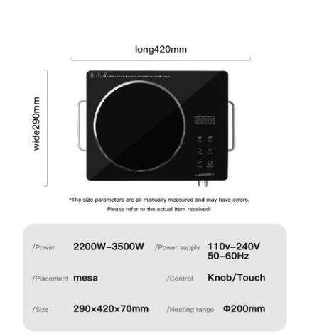 Household high-power electric ceramic stove