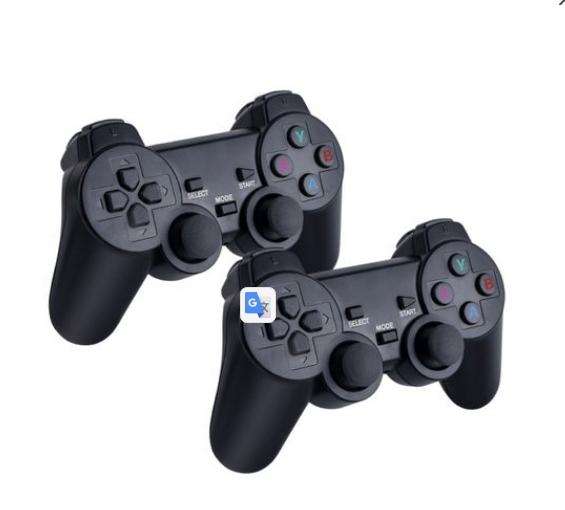 2.4G 4K Ultra HD HDMI Game Stick + 2 x Wireless Controllers Gamepad