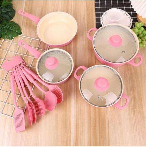 13 Piece Aluminum Non-Stick Cookware Set