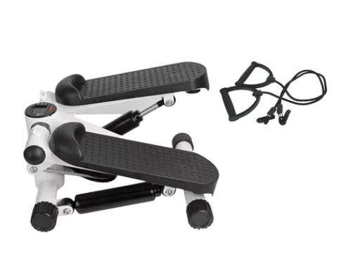 Digital Mini Stepper Premium With Arm Stretcher - Black