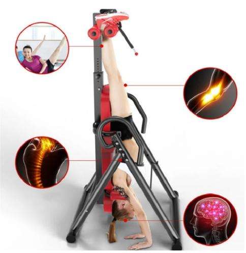 Adjustable Folding Full Body Fitness and Inversion Back Stretching Machine