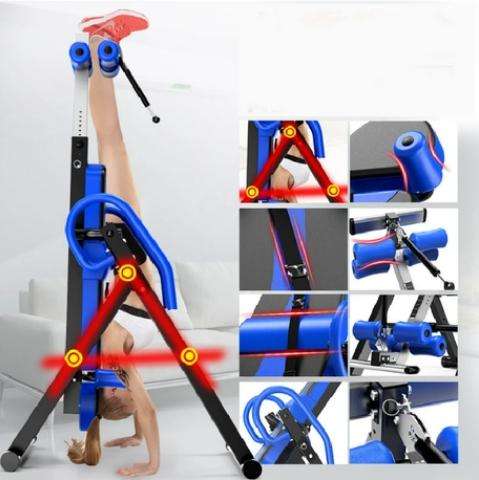 Adjustable Folding Full Body Fitness and Inversion Back Stretching Machine
