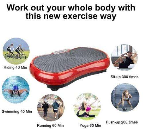 Crazy Fit Ultrathin Vibration Plate Machine