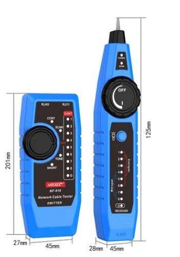 CAT5 CAT6 & Telephonic Multifunction Network Cable Tester For Home & Office
