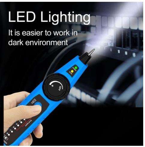 CAT5 CAT6 & Telephonic Multifunction Network Cable Tester For Home & Office