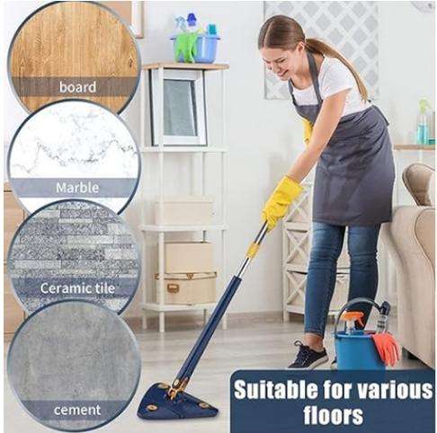Rotating Triangular Cleaning Mop F70-93-6