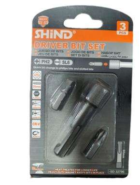 Shind Driver Bit Set - 3 Piece