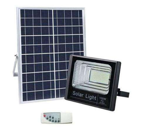 Solar Flood LED Light with Remote Control-100W