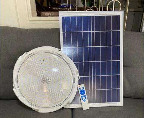 40W Round Solar Ceiling Light with Solar Panel PM-57