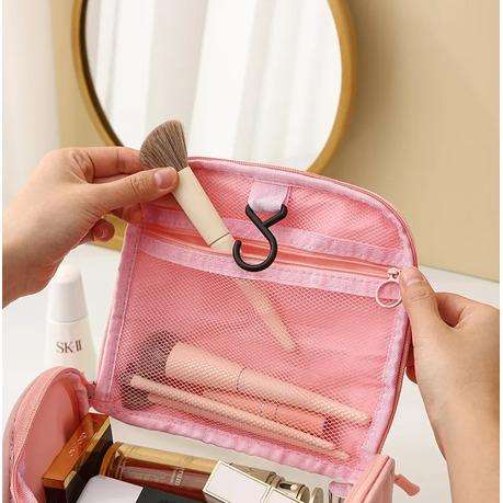 Portable Waterproof Cosmetic Travel Bag With Hanging Hook RE-10