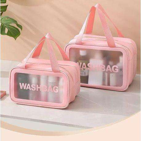 Medium Waterproof Toiletry frosted Make-up Cosmetic Wash bag