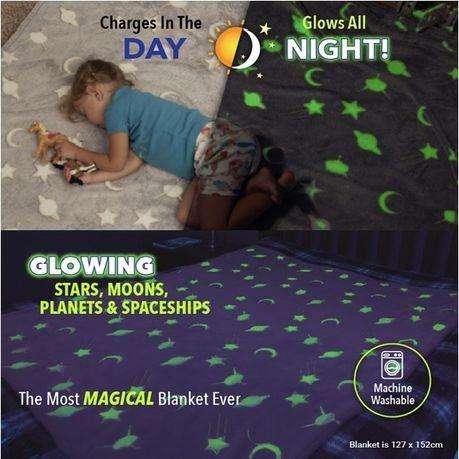 Magic Glow In The Dark Blanket