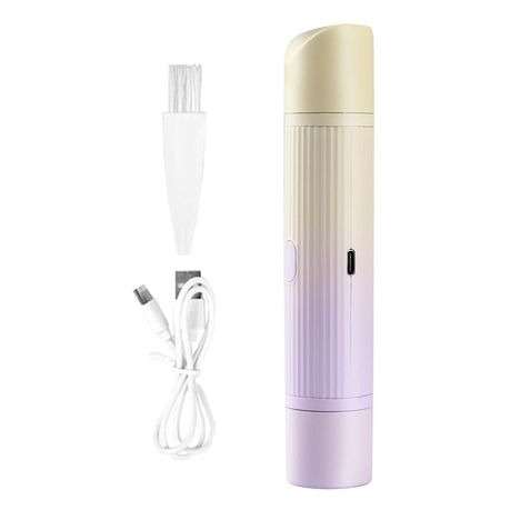 Gradient purple Dual-Head Women's Electric Hair Trimmer for Full Body