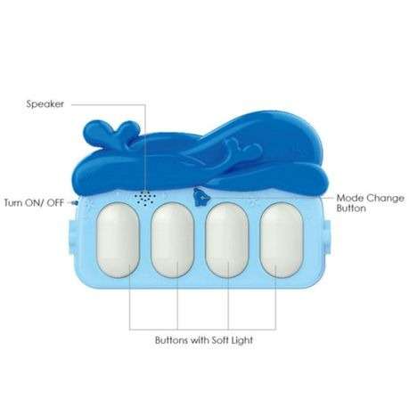 Baby Piano Multifunctional Play Gym Mat - Blue