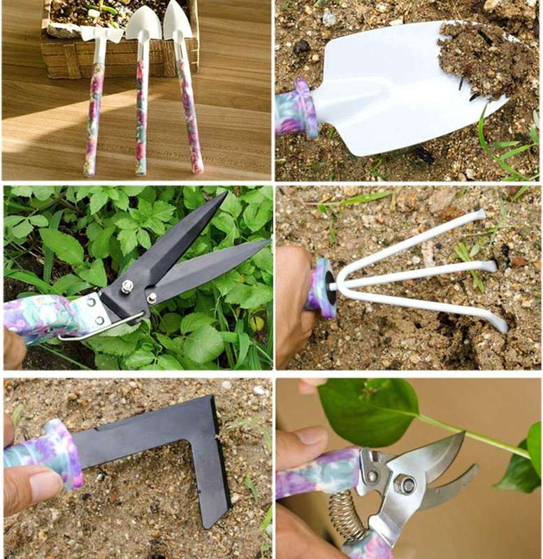 10 Piece Gardening Planting Tools